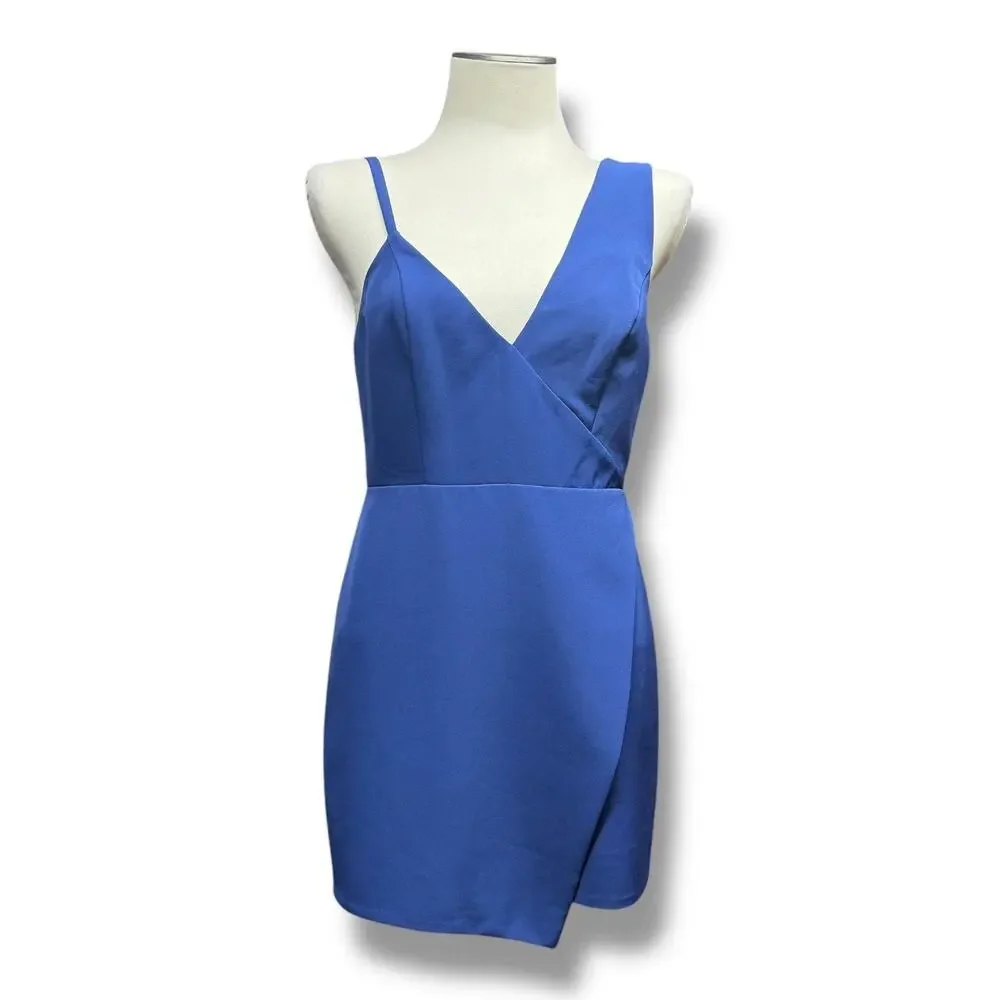 NBD Adios Mini Dress Indigo Medium